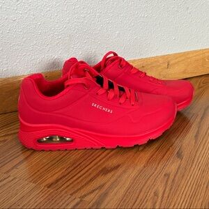 Skechers Bold Red Sneakers